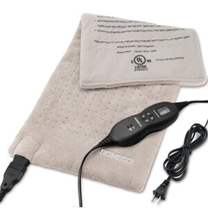 King Size XpressHeat Heating Pad (12in x 24in) - Electric Heating Pad for Back Pain and Cramps