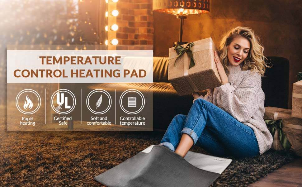 Temperature control heating pad